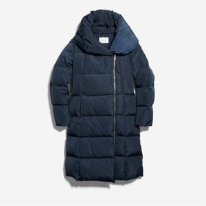Cole Haan Navy Puffer Jacket
